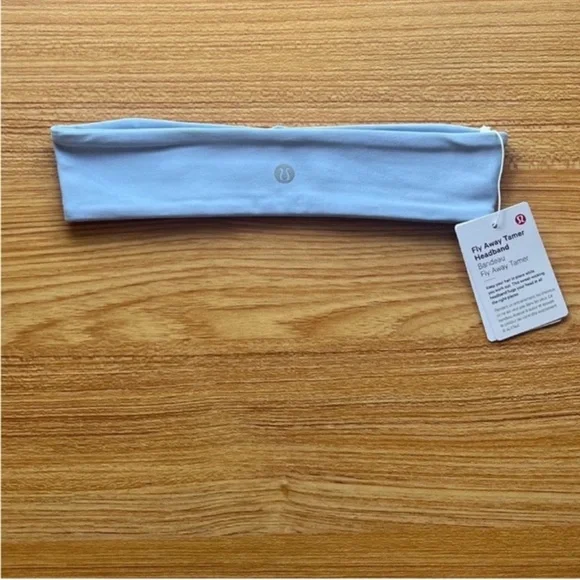 Lululemon Fly Away Tamer Headband in Baby Blue - Picture 7 of 10